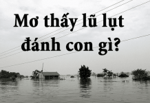 Mơ thấy lũ lụt điềm lành hay giữ