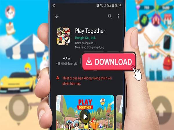 Cách tải game Play Together trên mobile