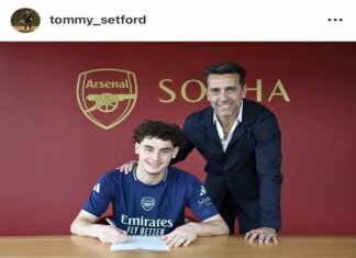 Chuyển nhượng 22/7: Chào đón Tommy Setford đến với Arsenal