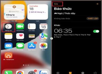 Cách đổi chuông báo thức iphone