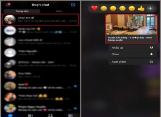 Cách ghim đoạn chat trên Messenger