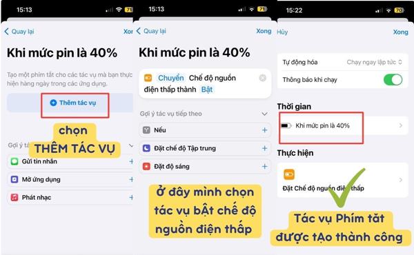 Thêm phím tắt trên iPhone