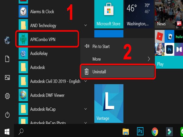 Cách gỡ bỏ ứng dụng trên máy tính Windows