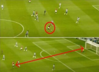 Bàn thắng xa nhất của Ronaldo