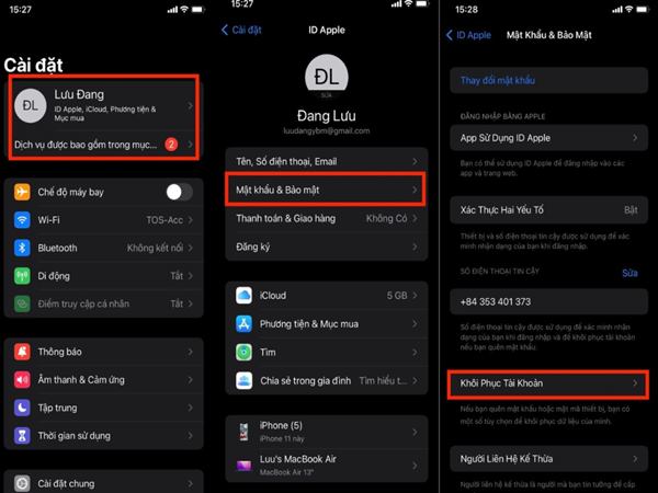 Cách lấy lại mật khẩu iCloud nhanh an toàn và hiệu quả nhất 2