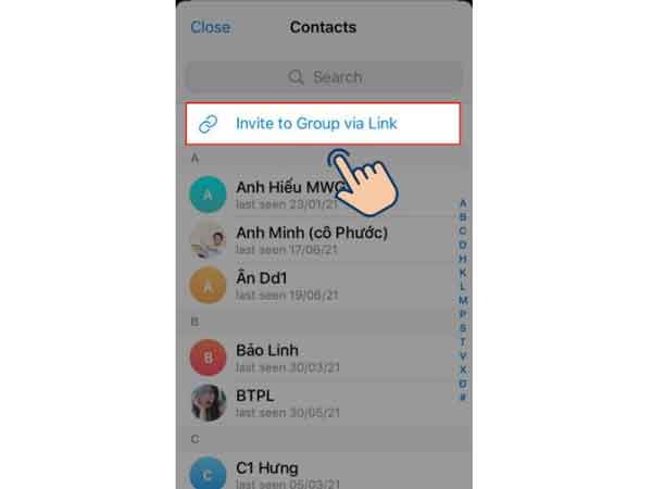 Hướng dẫn cách lấy link nhóm Telegram công khai trên máy tính