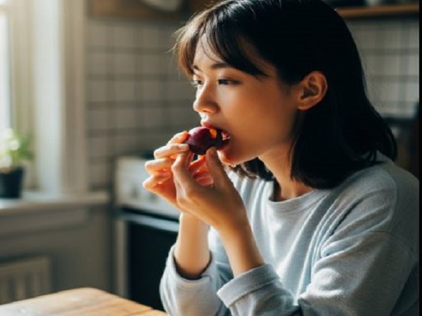 Mộng mị thấy người khác ăn mận
