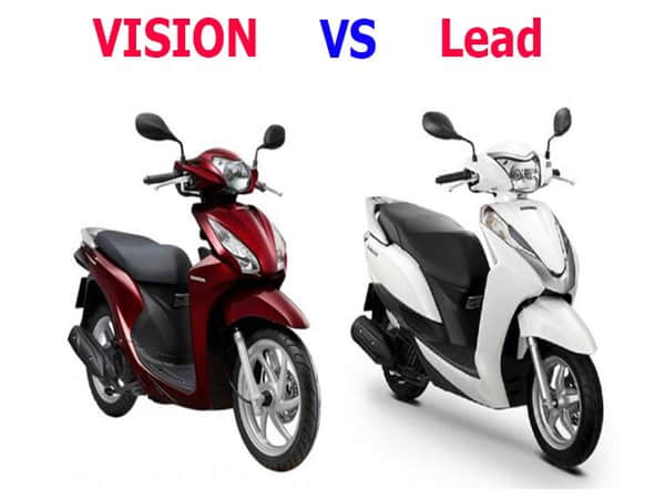 So sánh nhanh Honda Lead và Honda Vision