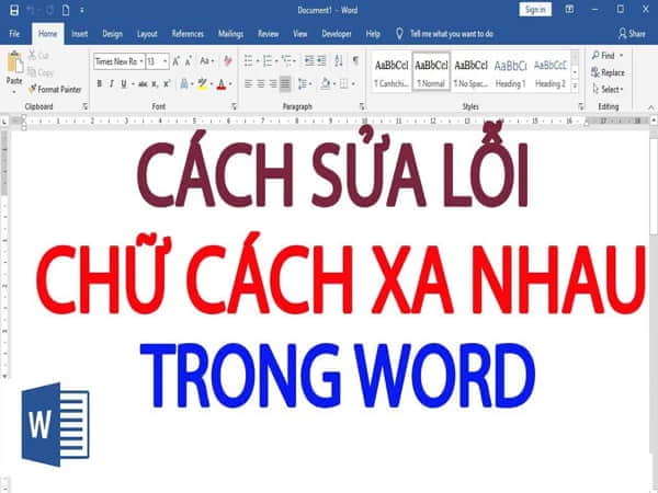 Hiểu đúng nguyên nhân gây lỗi cách chữ