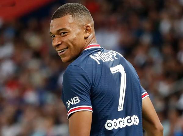 Số áo Mbappe ở PSG